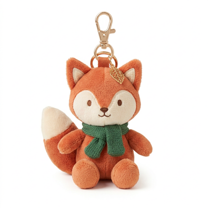 Complete Woodland Fox on white background