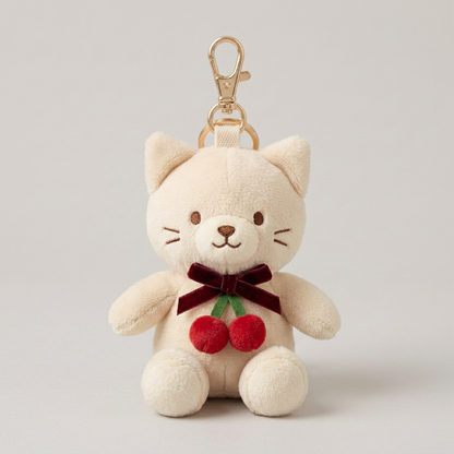 Cat charm clip detail