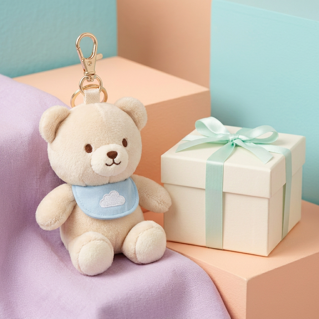 Cloud Cuddle Bear in pastel gift styling